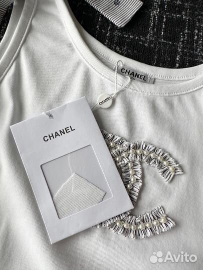 Chanel топ майка