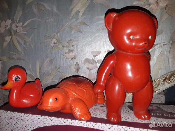 Пластмассовые и резиновые игрушки ссср.Кьюпи