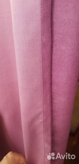 Бордовые шторы с тюлью + гардиной