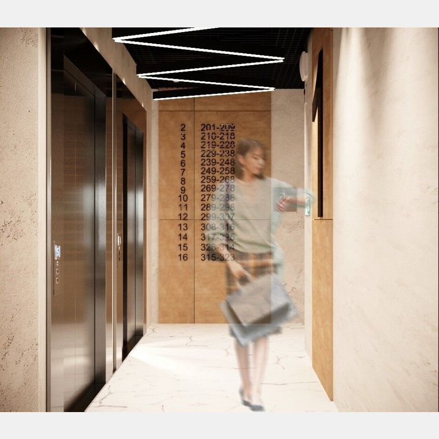 1-к. квартира, 43,8 м², 2/8 эт.