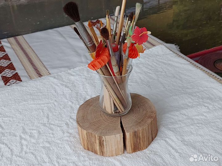 Подставки из дуба и других пород