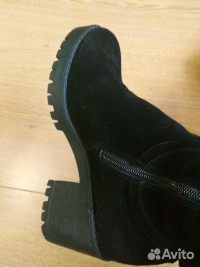 Сапоги женские зимние ботфорты 38