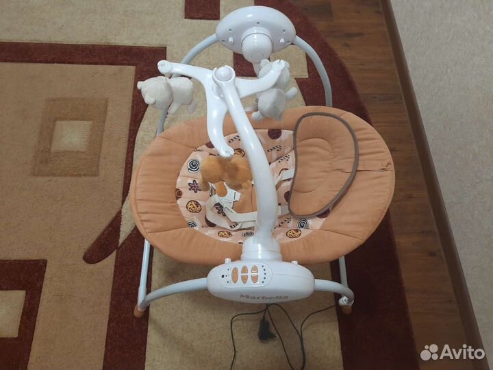 Детские электронные качели для новорожденных