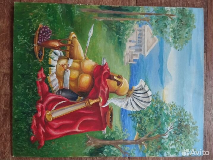 Картины, живопись, пейзажи и натюрморты, холс/масл