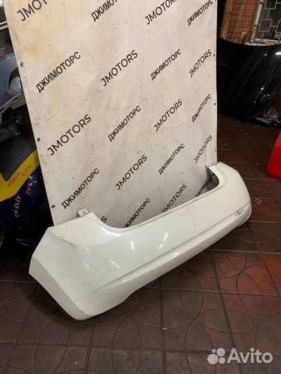 Задний бампер Ниссан Нот E12 2012-2016 белый