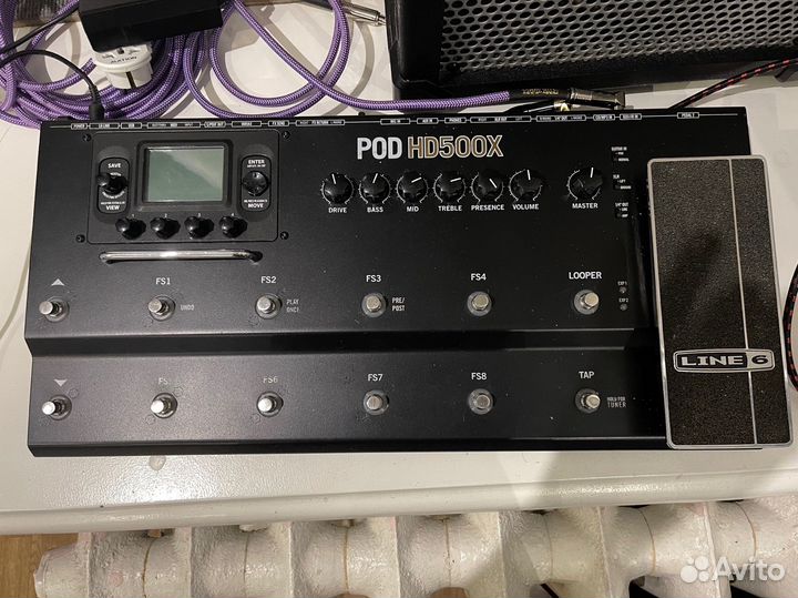 Гитарный процессор Line6 POD HD500X