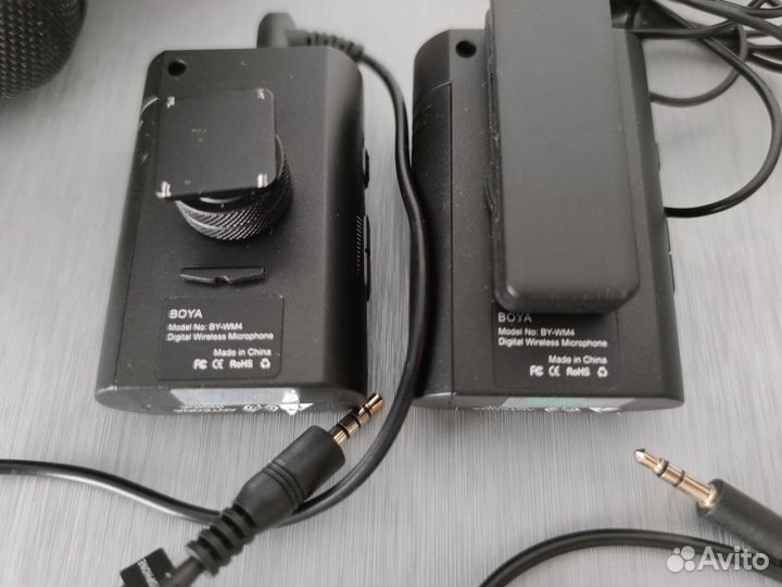 Петличный микрофон boya by wm4 радиосистема