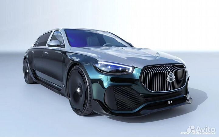 Кованные диски на S-class Maybach R20