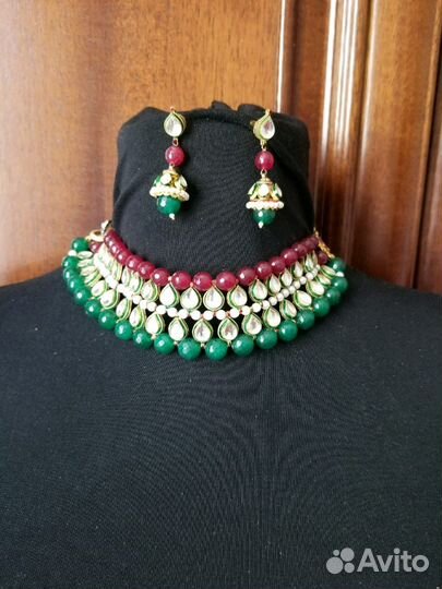 Колье, серьги индия