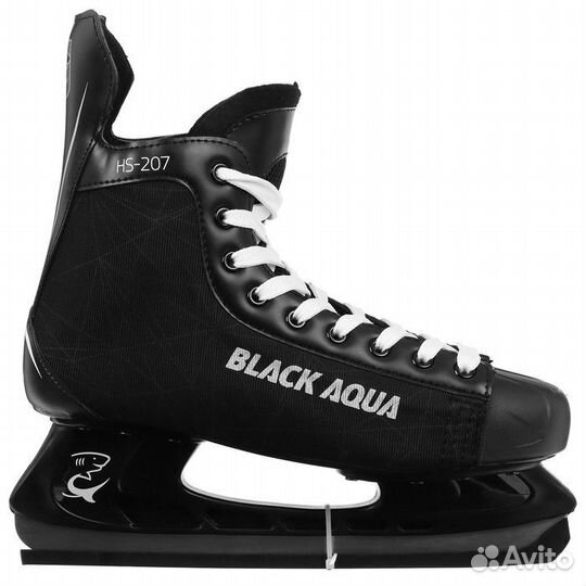 Коньки хоккейные BlackAqua HS-207, р. 37