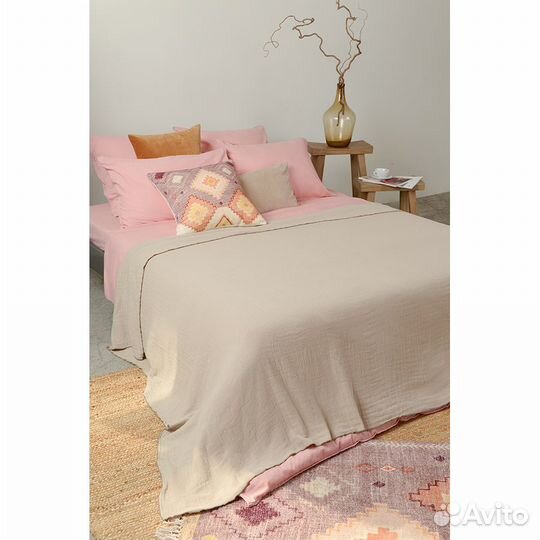 Чехол на подушку из хлопкового бархата с