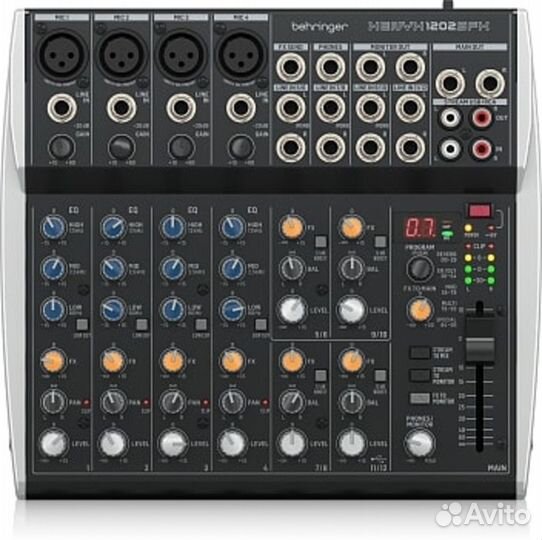 Микшерный пульт Behringer xenyx 1202SFX