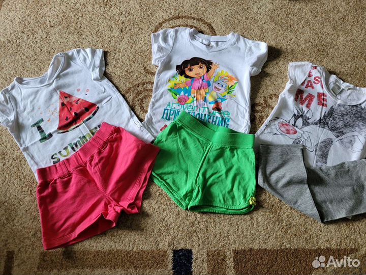 Детские вещи для девочек рост 104-110