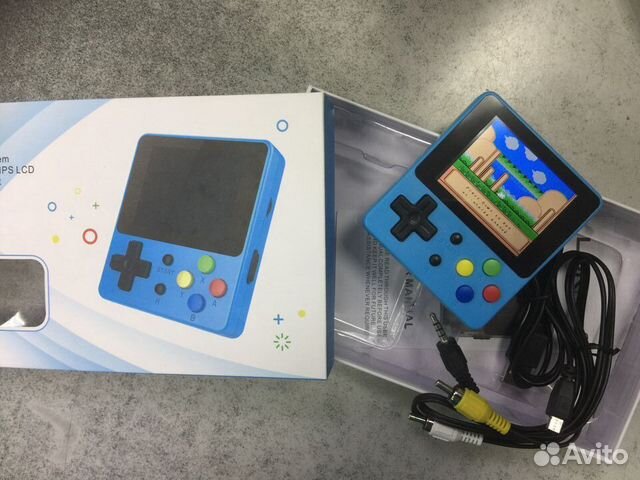 Портативная игровая 8-bit приставка с гарантией