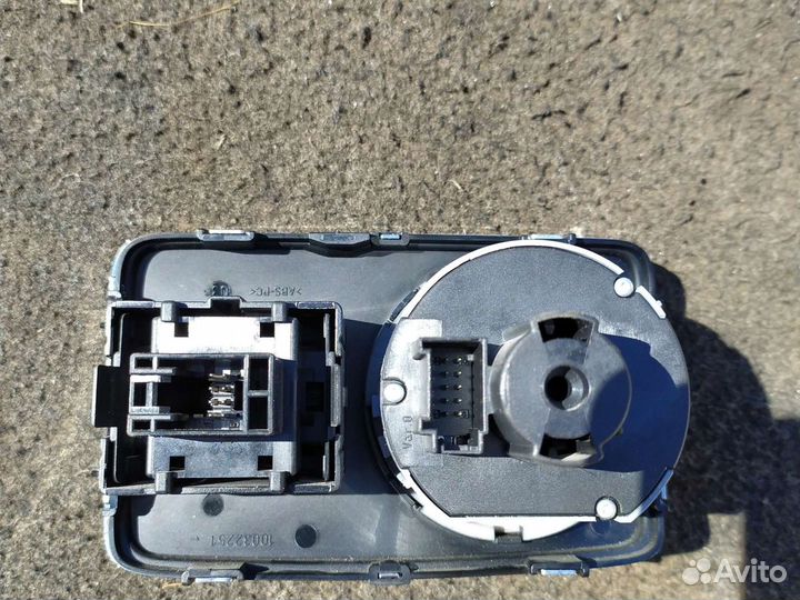 Блок переключения света skoda superb 2008 года