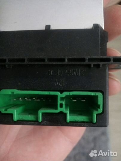 Блок управления на рено сценик