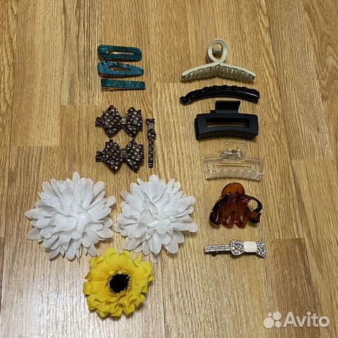 Крабики и заколки для волос