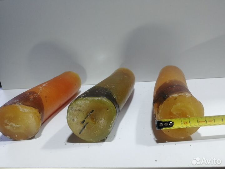 Старинные восковые свечи