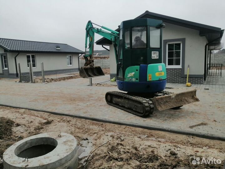 Услуги мини экскаватора копка земляные работы