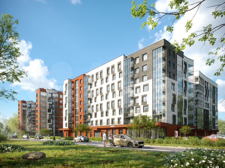 Квартира-студия, 29,7 м², 7/8 эт.