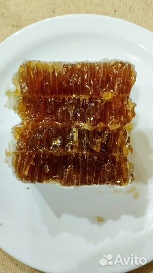 Мёд в сотах. Разнотравье. Алтай. Авитодоставка