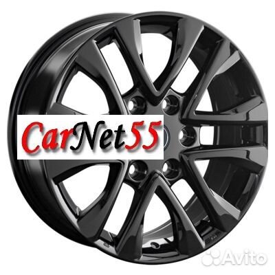 Replay 7,5x17/6x139,7 ET25 D106,1 TY184 BK (пш, C