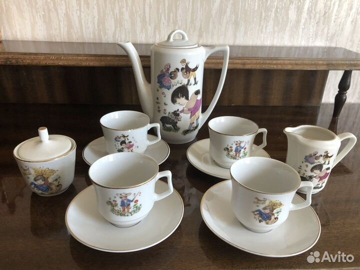 Сервиз кофейный «Мальчики»