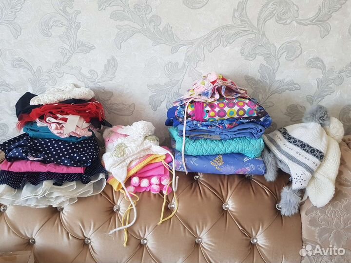 Детская одежда для девочек пакетом от 1г до 4лет