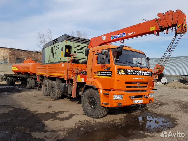 Борт с кму 7 тон