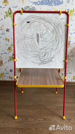 Мольберт детский двухсторонний