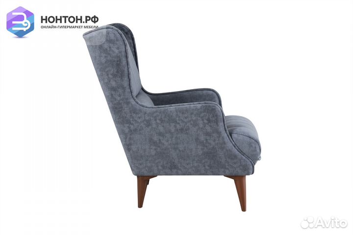 Кресло Болеро синее