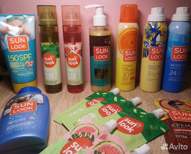 Солнцезащитные срадства в ассортименте