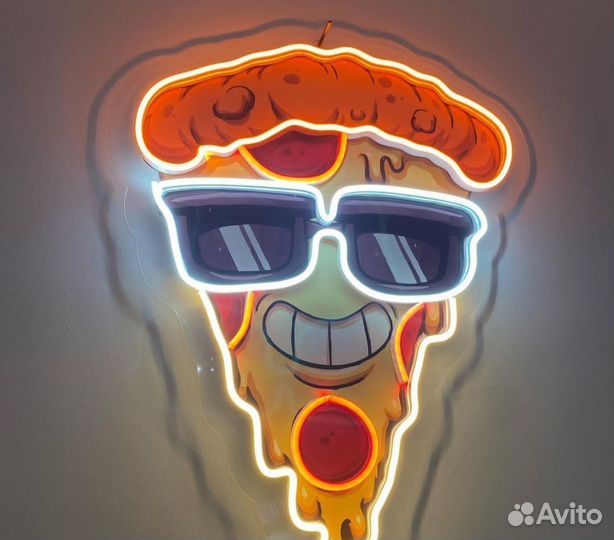 Неоновая вывеска для детей