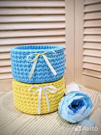 Пасхальный набор из трикотажной пряжи