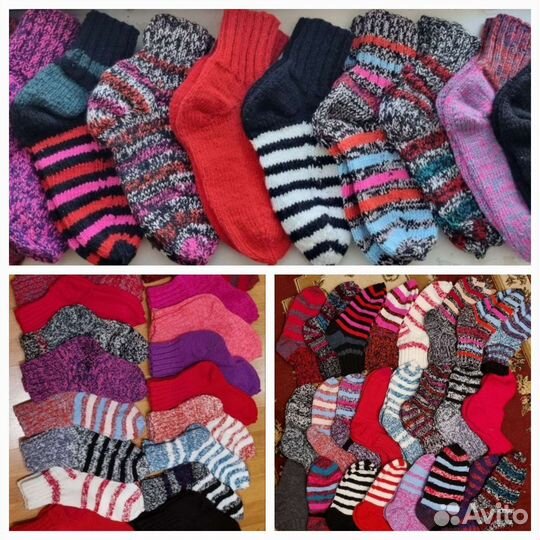 Носки вязаные