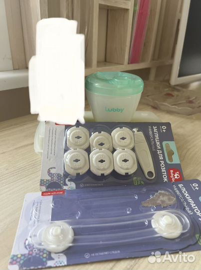 Сушилка для бутылочек, контейнер, наматрасник и пр