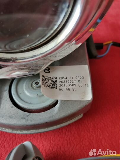 Линза левой фары Mazda CX-5 2013г. ксенон адаптив