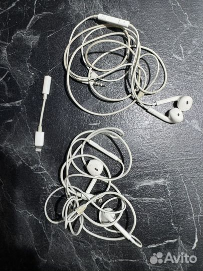 Наушники apple earpods lightning и 3,5мм оригинал