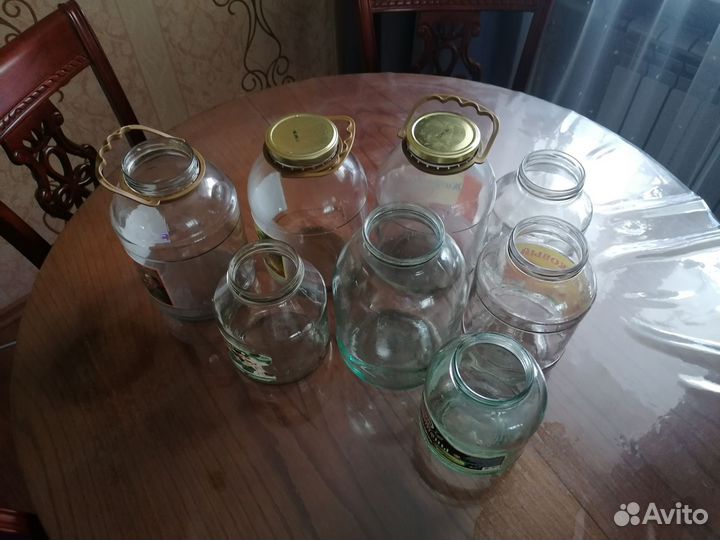 Банки стеклянные