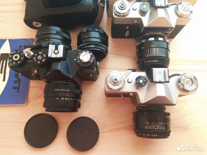 Фотоаппарат Зенит+Гелиос мс 44М редкий