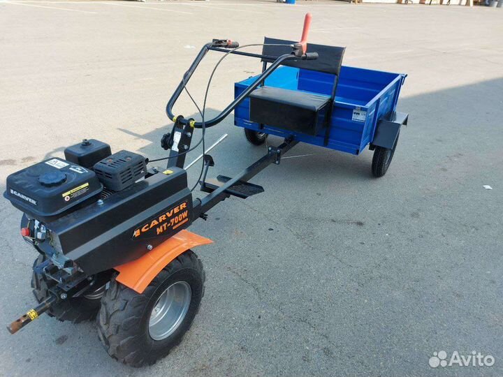 Телега к мотоблоку Forza тпм 1-121 с тормозами