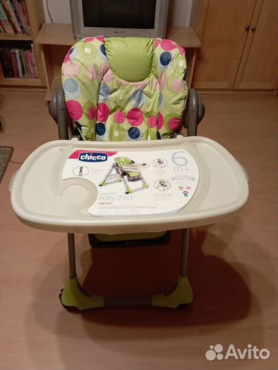 Стульчик для кормления Chicco Polly
