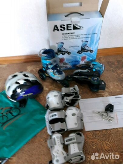 Ролики шлем защита