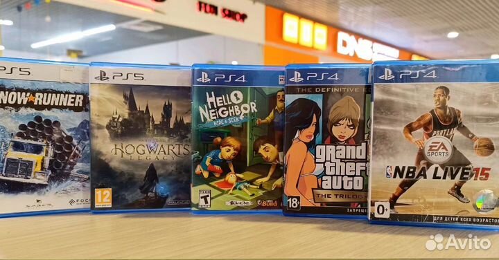 Игры PS4/PS5 (S- Z; А-Я)