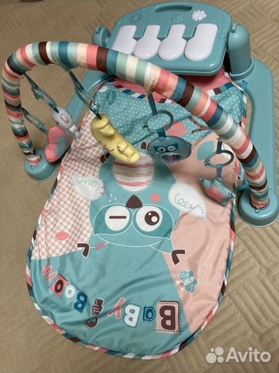 Развивающий коврик BabyGo с пианино