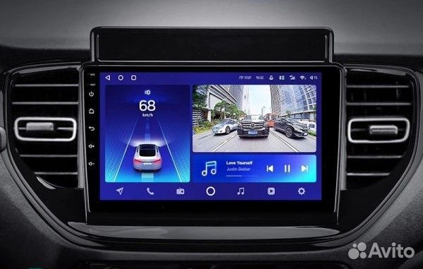 Магнитола Android Hyundai Solaris II (1/32Gb)