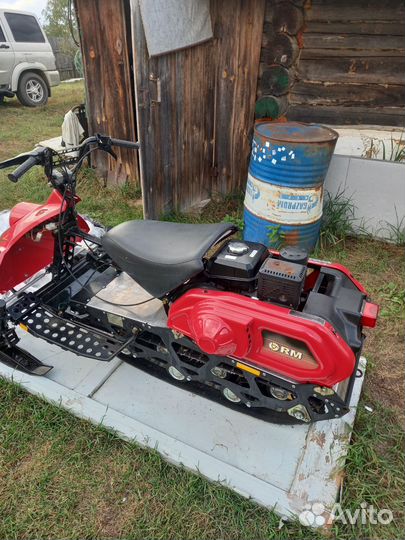 Мини снегоход