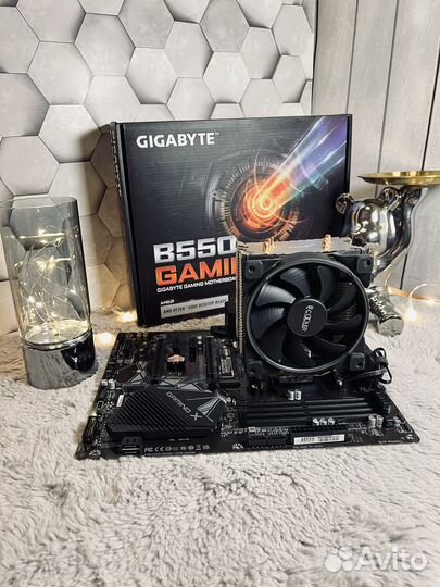 Материнская плата с процессором Ryzen 7 5700x