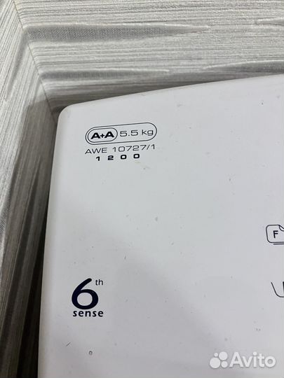 Стиральная машина узкая Whirlpool AWE 10727/1