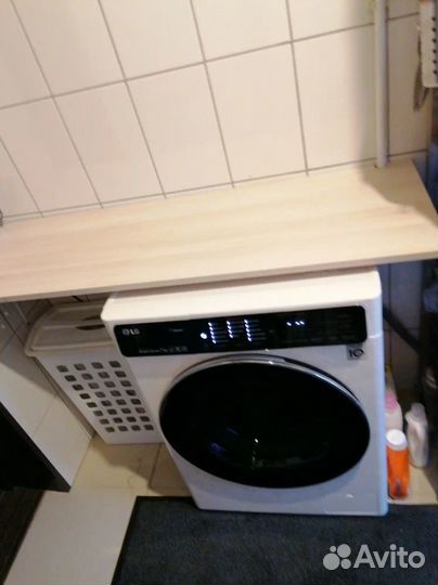 Новая стиральная машина LG с паром и WiFi на 7кг